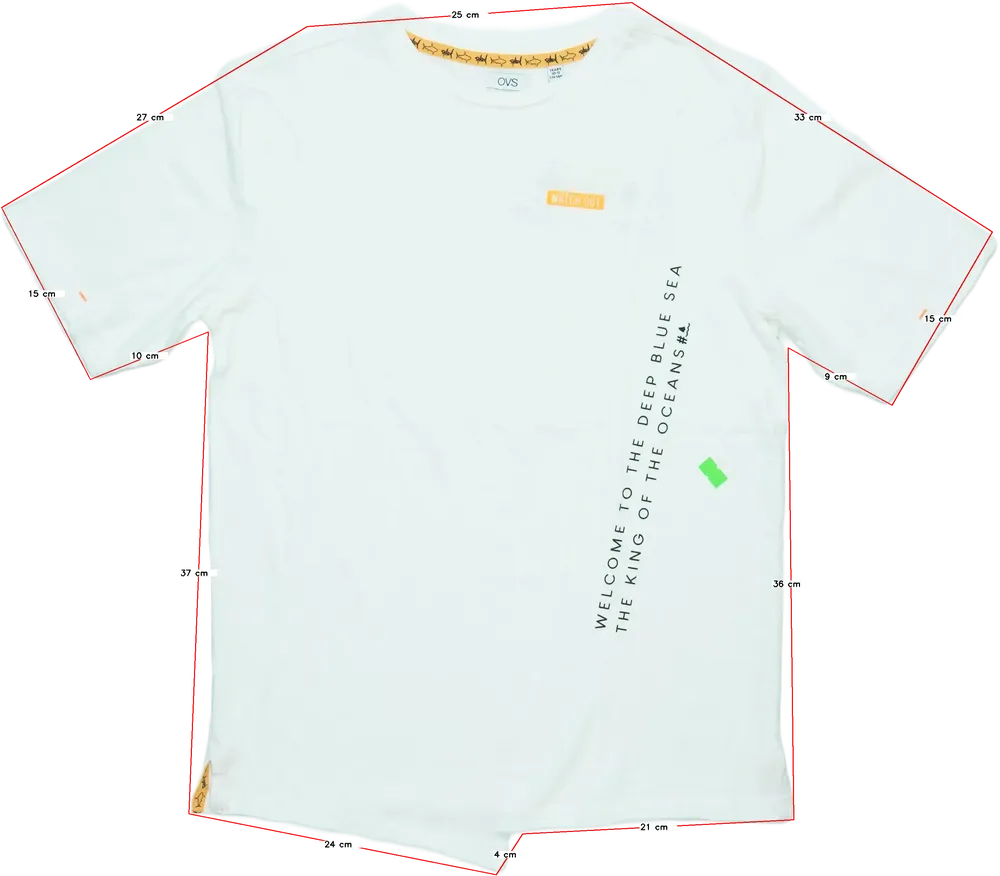 Fehér OVS Póló EU 146 / UK 11 év / US 12 év/L