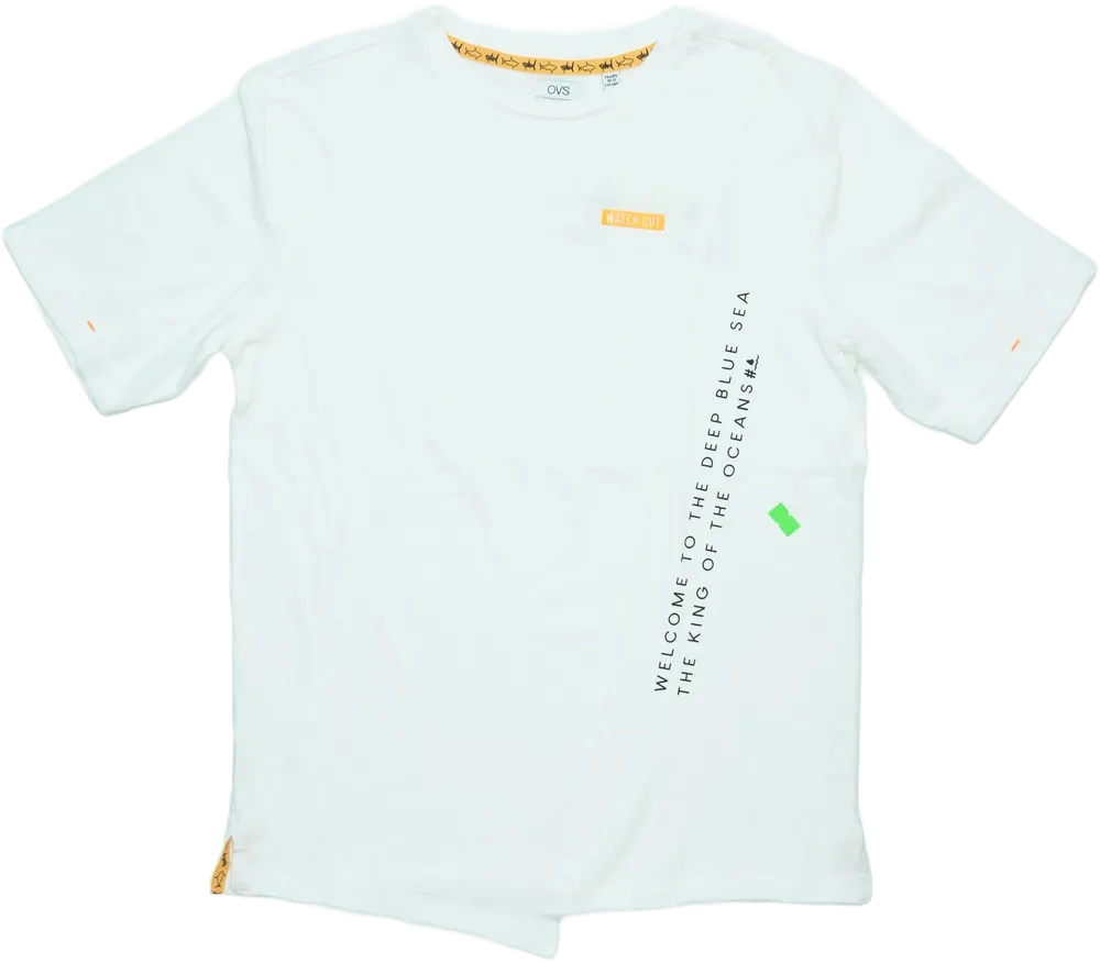 Fehér OVS Póló EU 146 / UK 11 év / US 12 év/L