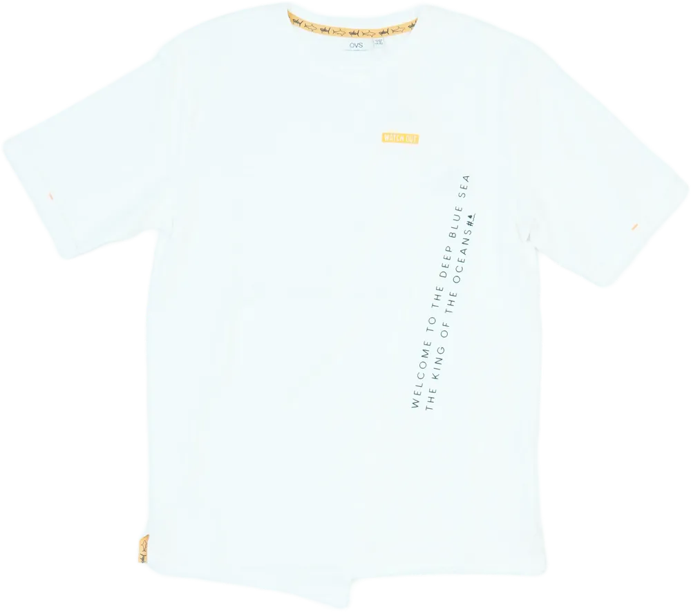 Fehér OVS Póló EU 152 / UK 12 év / US 12 év/L