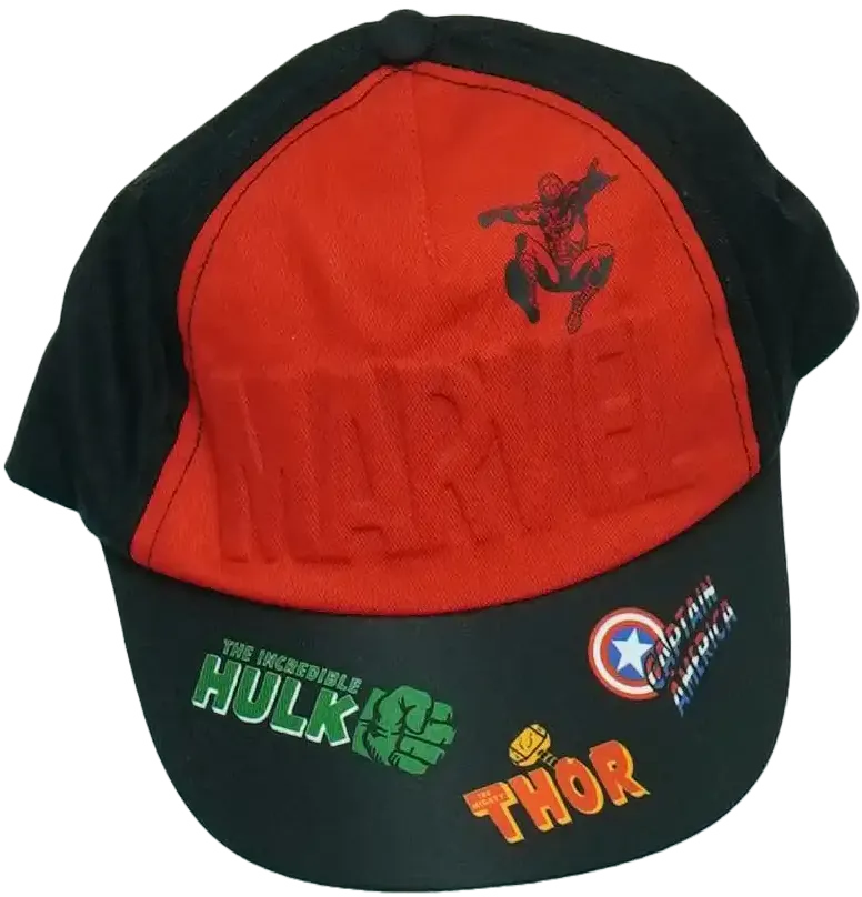 Fekete Marvel Baseball sapka EU 98 / UK 3 év / US 3T