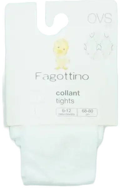 Fehér OVS - Fagottino Harisnya EU 80 / UK 9-12 hónap / US 12 hónap