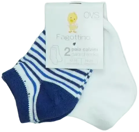 Kék OVS - Fagottino Csomag - Zoknik EU 86 / UK 12-18 hónap / US 18 hónap