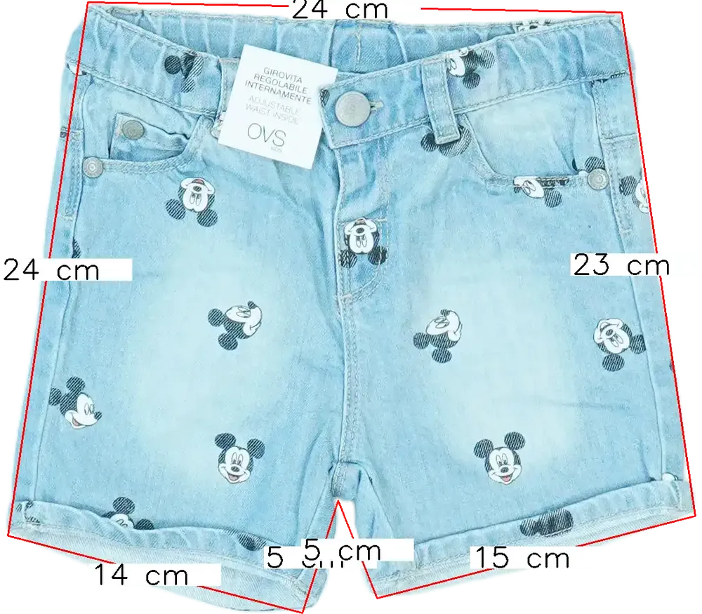 Kék Disney Rövidnadrág EU 74 / UK 6-9 hónap / US 6-9 hónap