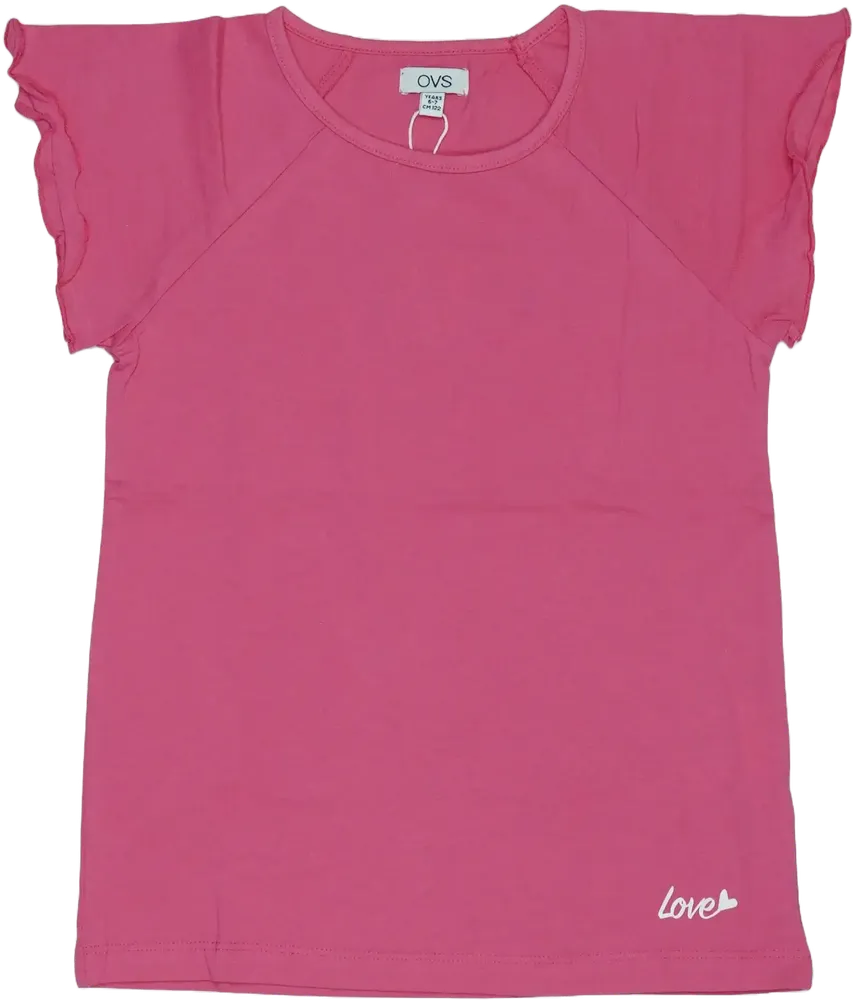 Rózsaszín OVS Póló EU 122 / UK 7 év / US 7 év/M