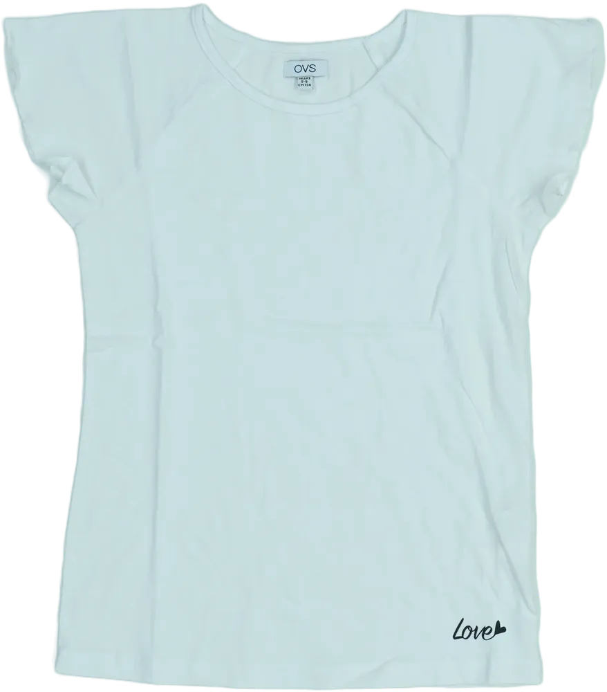 Fehér OVS Póló EU 134 / UK 9 év / US 9 év/L