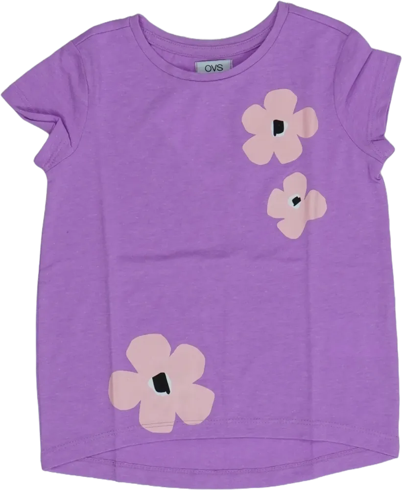 Lila OVS Póló EU 110 / UK 5 év / US 5 év/XS