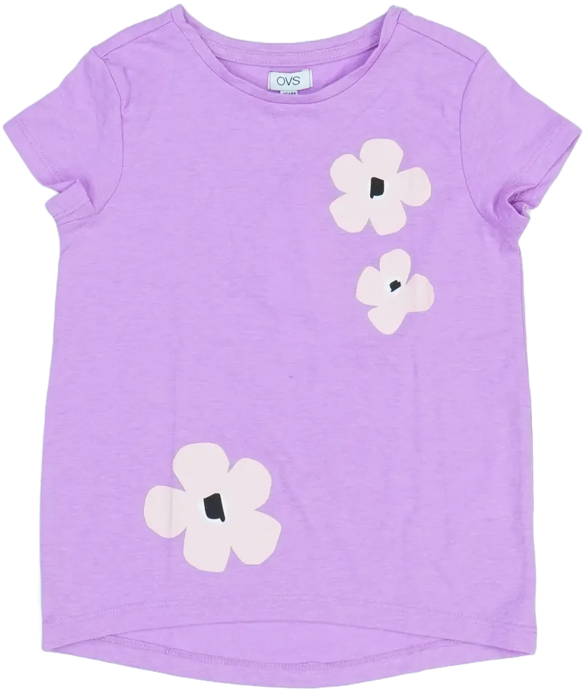Lila OVS Póló EU 116 / UK 6 év / US 6 év/S