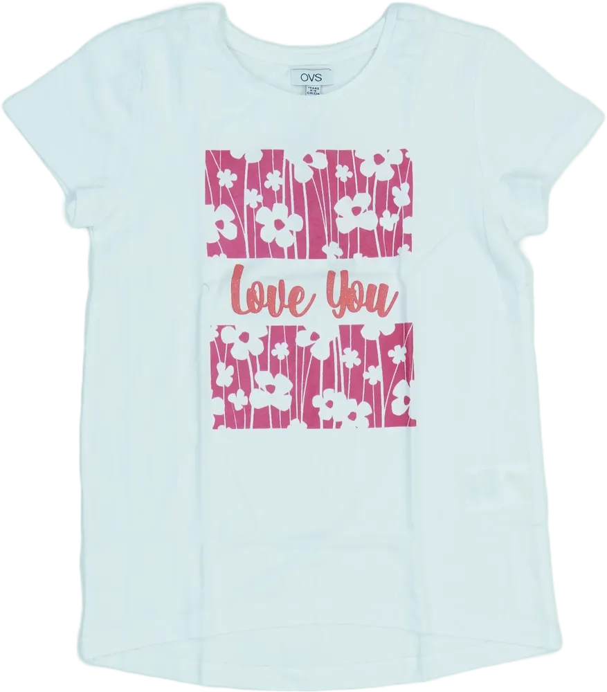 Fehér OVS Póló EU 134 / UK 9 év / US 9 év/L