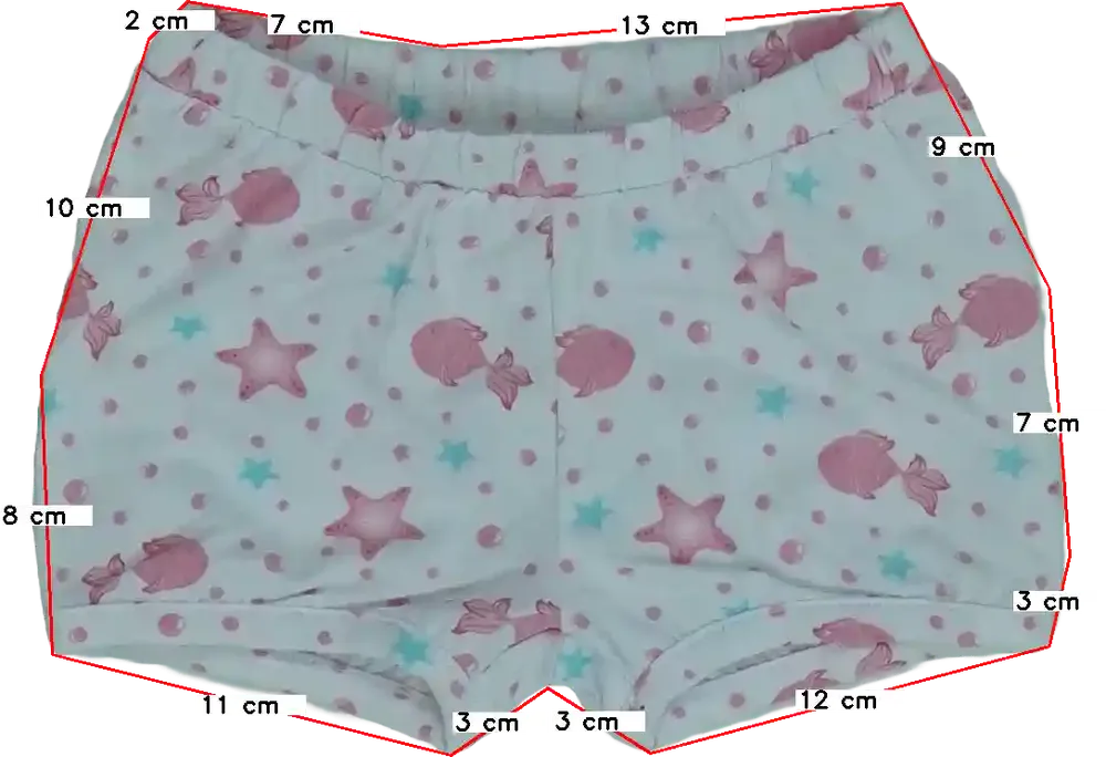 Fehér OVS - Fagottino Rövidnadrág EU 62 / UK 0-3 hónap / US 0-3 hónap