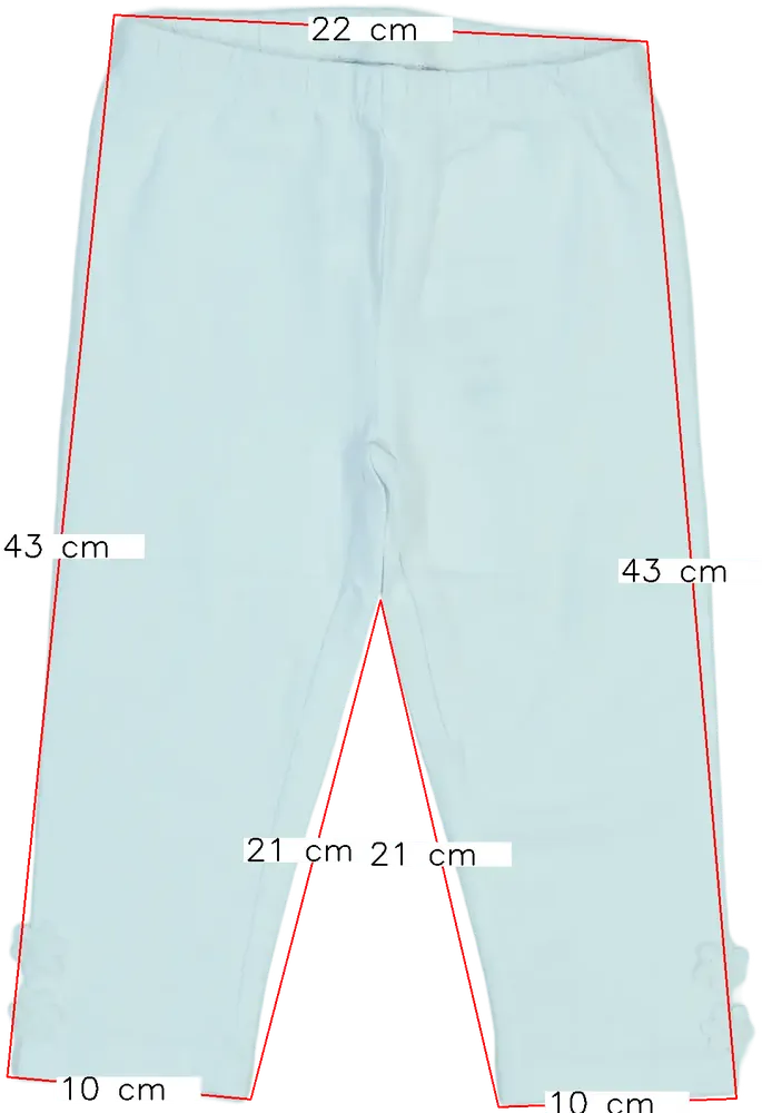 Fehér OVS - Fagottino Leggings EU 98 / UK 3 év / US 3T