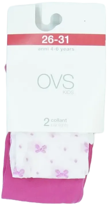 Rózsaszín OVS Csomag - Harisnyák EU 116 / UK 6 év / US 6 év/S