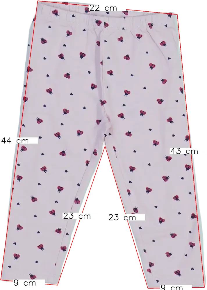 Rózsaszín OVS - Fagottino Leggings EU 98 / UK 3 év / US 3T