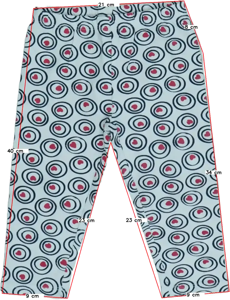 Fehér OVS - Fagottino Leggings EU 92 / UK 2 év / US 2T