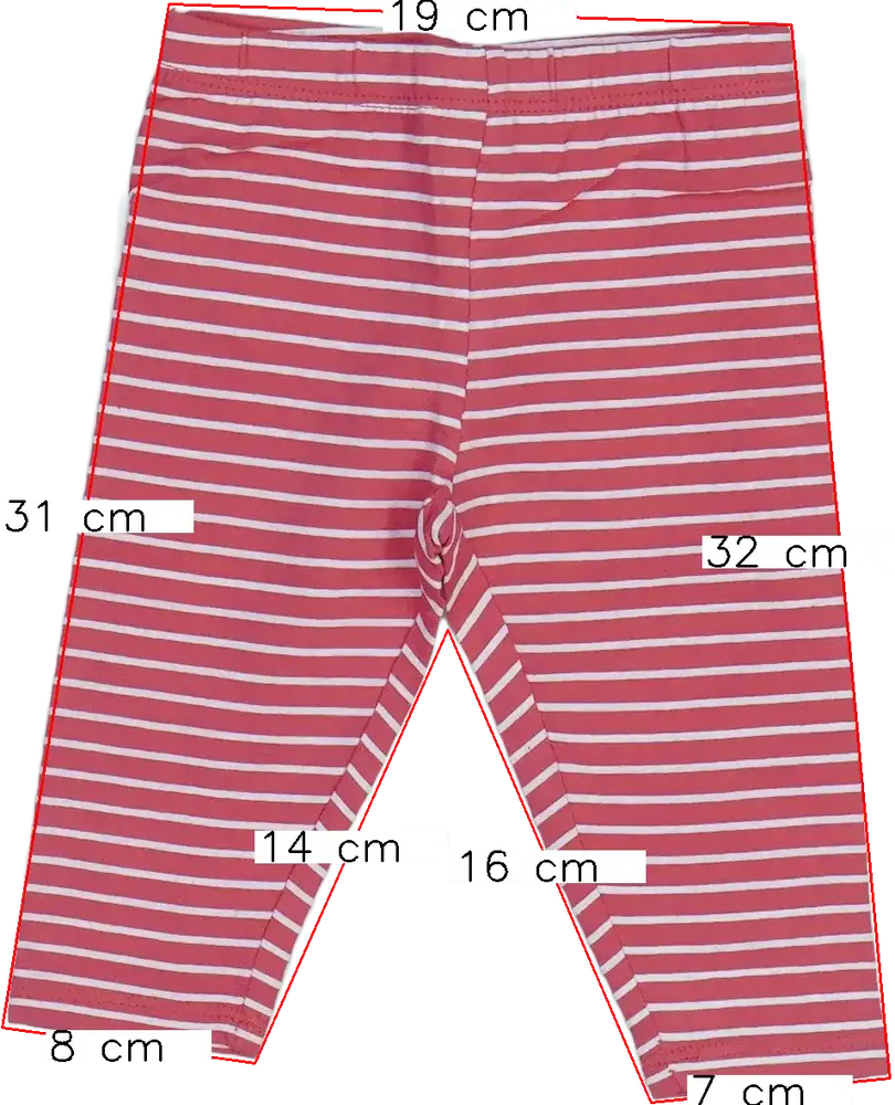 Piros OVS - Fagottino Leggings EU 74 / UK 6-9 hónap / US 6-9 hónap