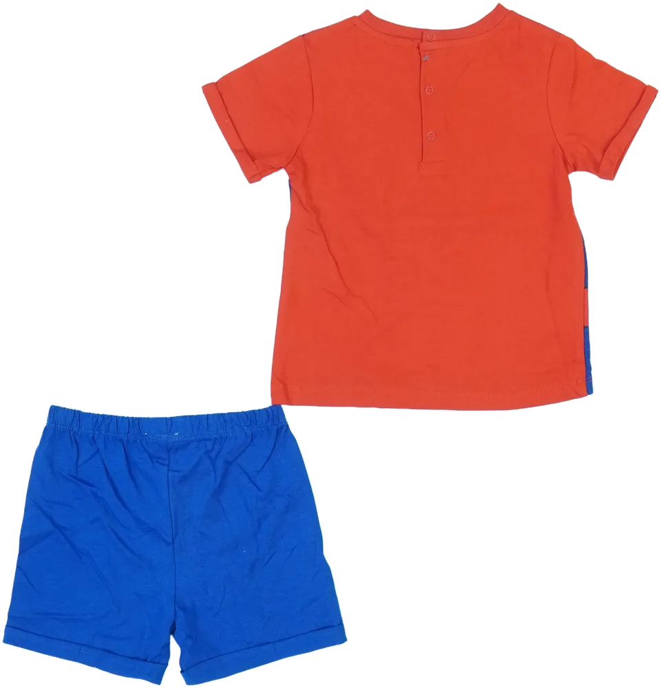 Többszínű Spiderman 2 részes szett - Felsőruházat és nadrág EU 86 / UK 12-18 hónap / US 18 hónap