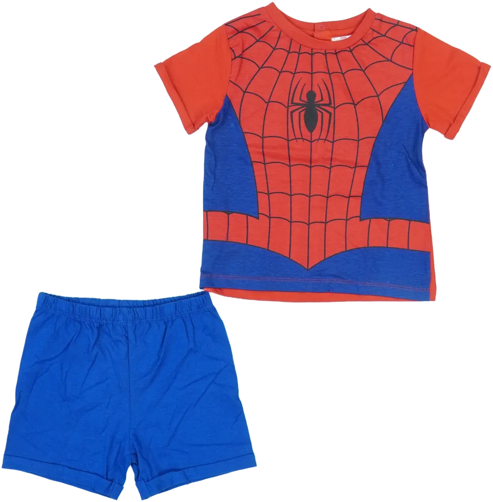 Többszínű Spiderman 2 részes szett - Felsőruházat és nadrág EU 86 / UK 12-18 hónap / US 18 hónap