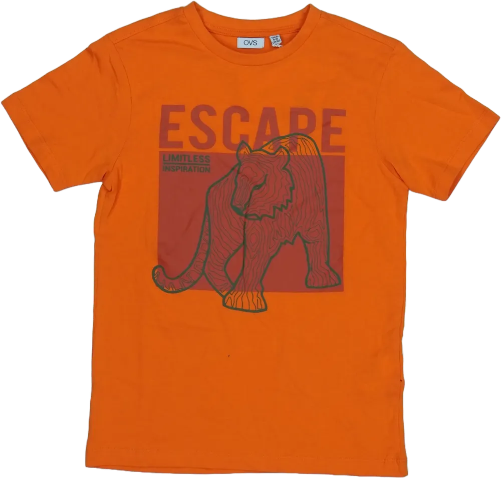 Sárga (narancs) OVS Póló EU 140 / UK 10 év / US 10 év/L
