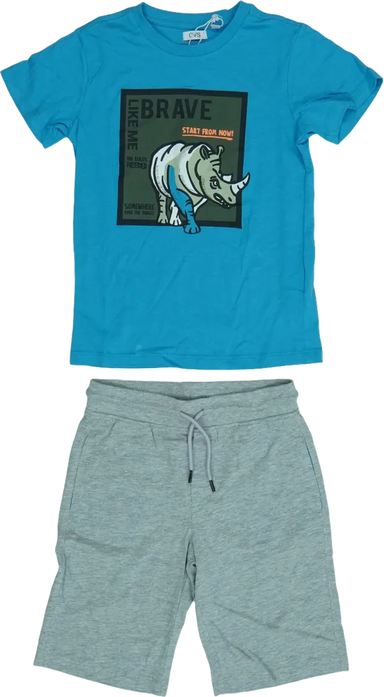 Blue OVS 2-piece set - Top &amp; Bottom EU 104 / UK 4 years / US 4T/XS