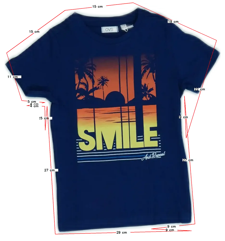 Kék OVS Póló EU 104 / UK 4 év / US 4T/XS