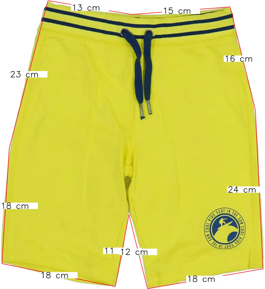 Sárga OVS Rövidnadrág EU 122 / UK 7 év / US 7 év/M