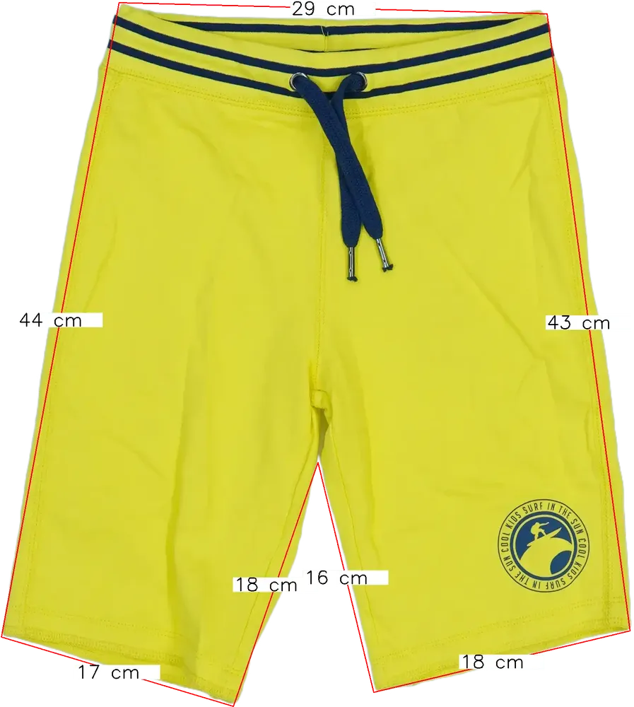 Sárga OVS Rövidnadrág EU 128 / UK 8 év / US 8 év/M