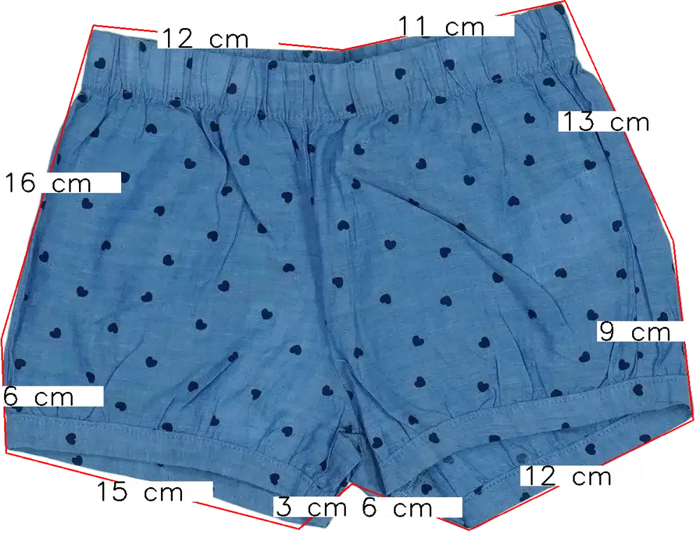 Kék OVS - Fagottino Rövidnadrág EU 98 / UK 3 év / US 3T