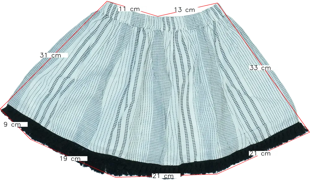 Fehér OVS Szoknya EU 110 / UK 5 év / US 5 év/XS