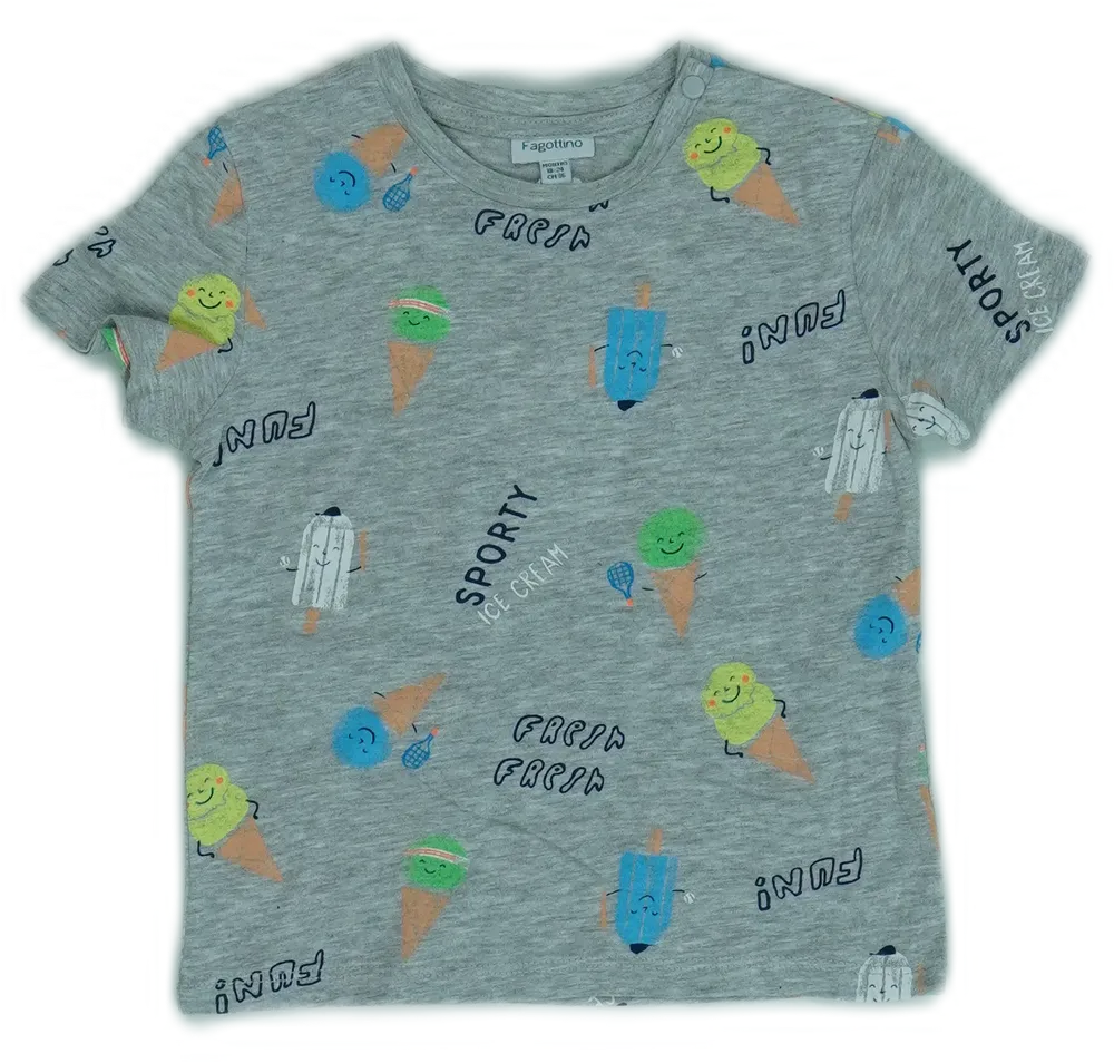 Szürke OVS - Fagottino Póló EU 92 / UK 2 év / US 2T