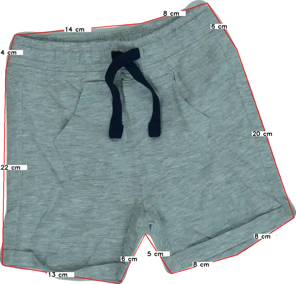 Szürke OVS - Fagottino Rövidnadrág EU 86 / UK 12-18 hónap / US 18 hónap