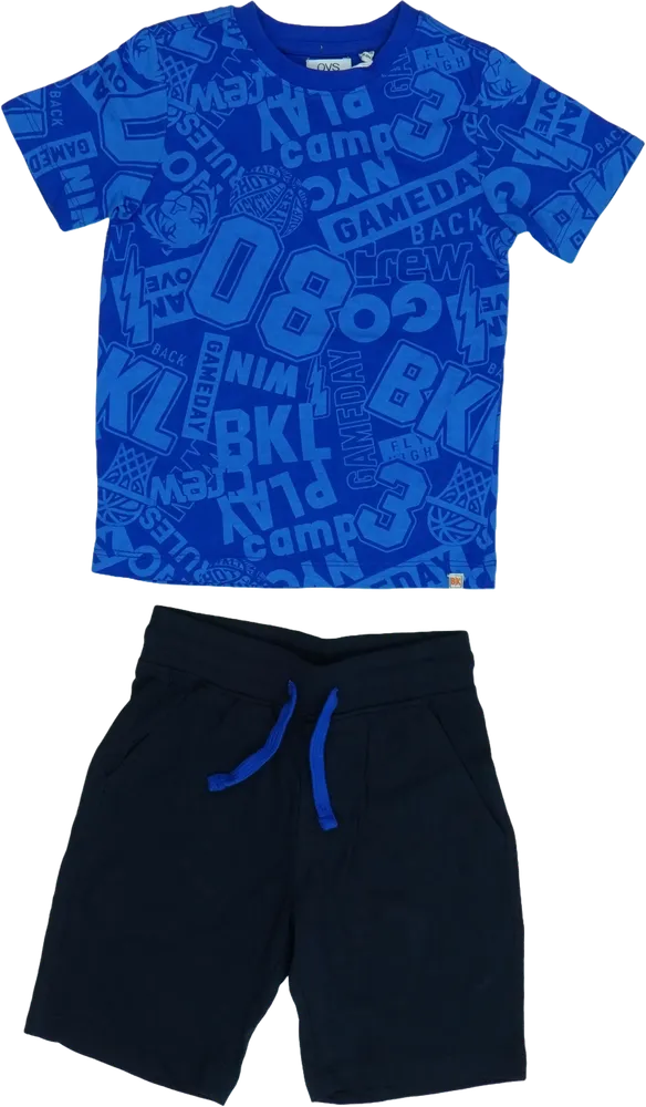 Kék OVS 2 részes szett - Felsőruházat és nadrág EU 104 / UK 4 év / US 4T/XS