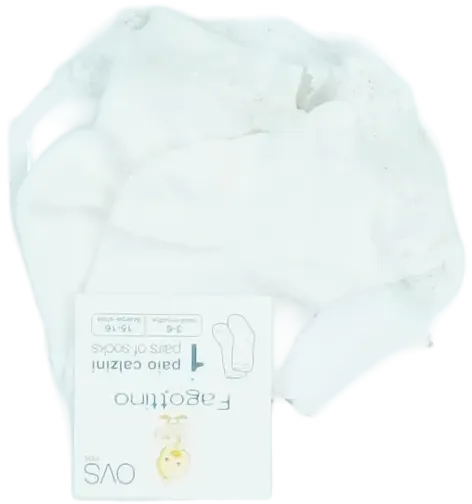 Fehér OVS - Fagottino Zokni EU 68 / UK 3-6 hónap / US 3-6 hónap