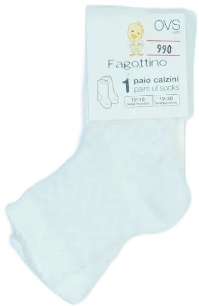 Fehér OVS Zokni EU 20