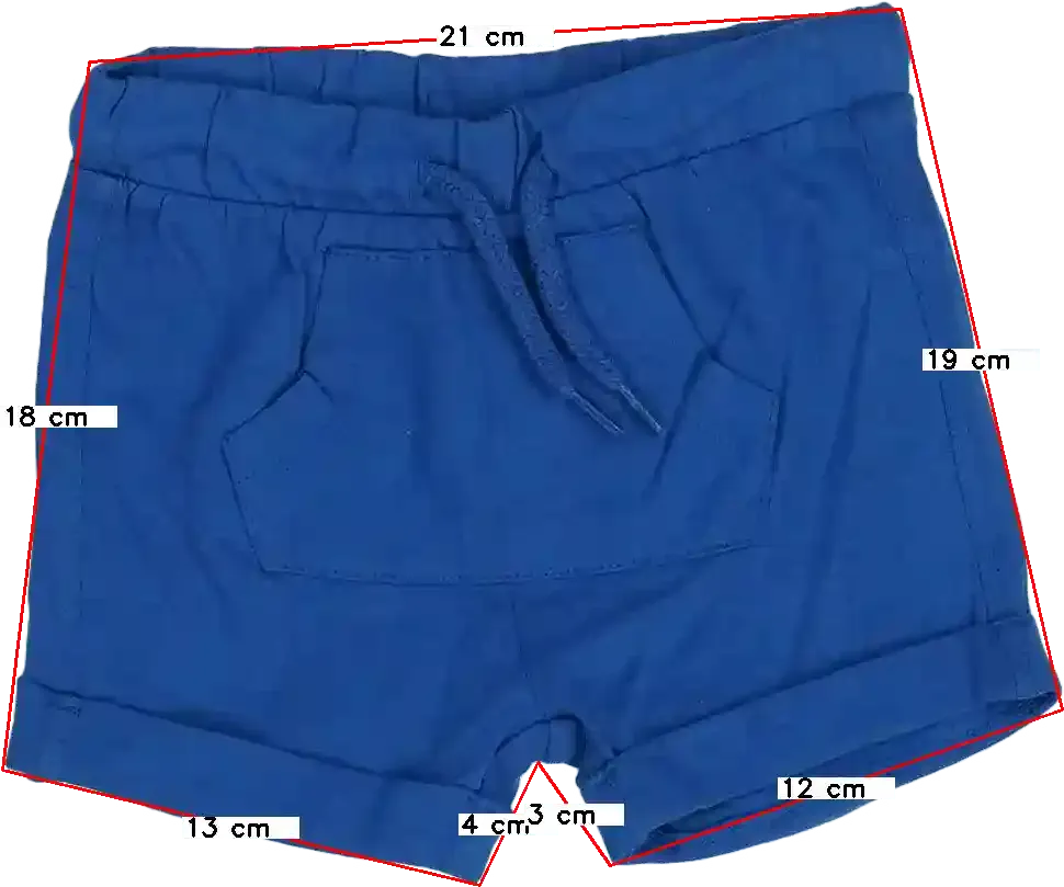 Kék OVS - Fagottino Rövidnadrág EU 68 / UK 3-6 hónap / US 3-6 hónap