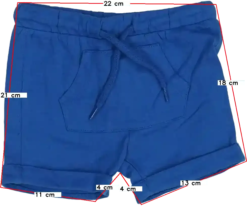 Kék OVS - Fagottino Rövidnadrág EU 74 / UK 6-9 hónap / US 6-9 hónap