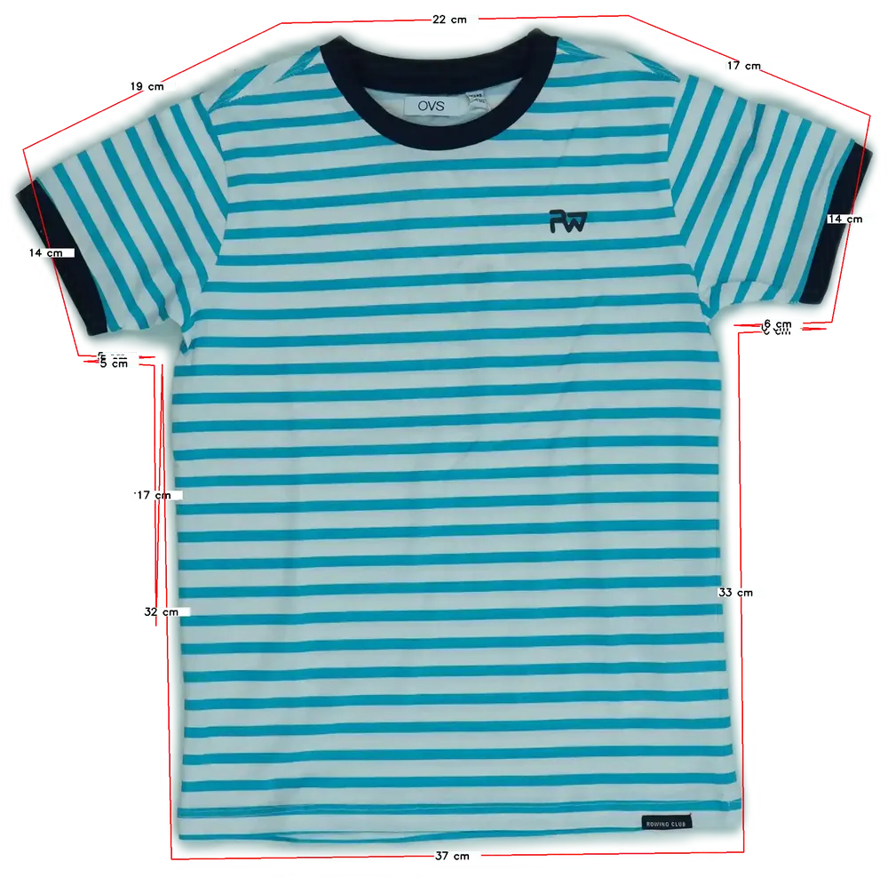 Fehér OVS Póló EU 128 / UK 8 év / US 8 év/M