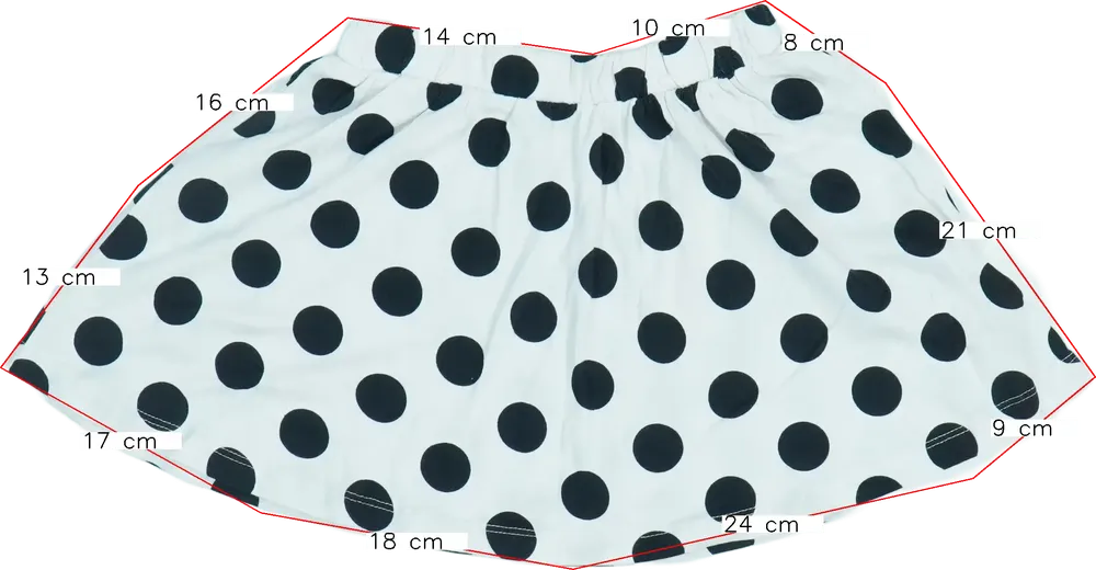 Fehér OVS Szoknya EU 116 / UK 6 év / US 6 év/S