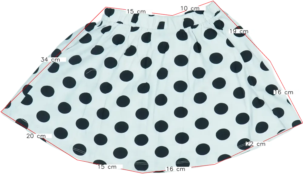 Fehér OVS Szoknya EU 134 / UK 9 év / US 9 év/L