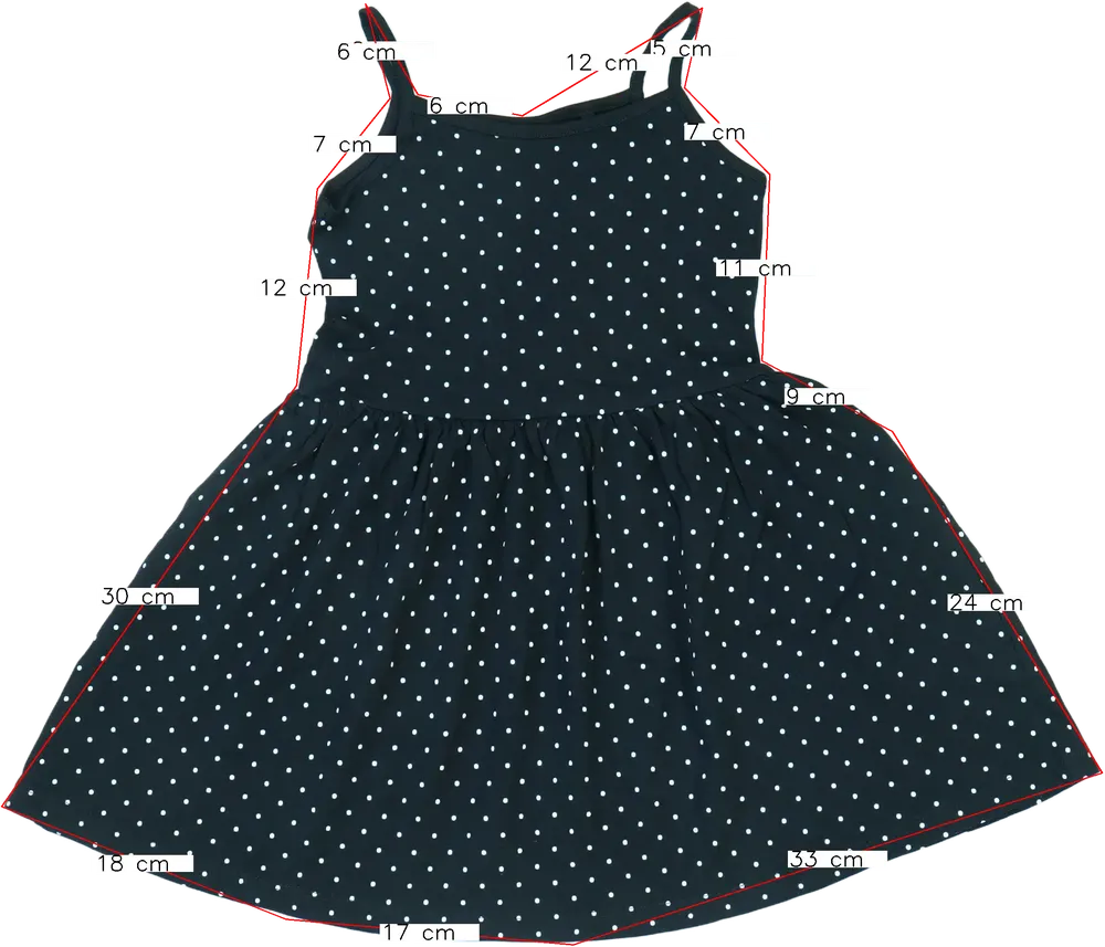 Fekete OVS Ruha EU 104 / UK 4 év / US 4T/XS