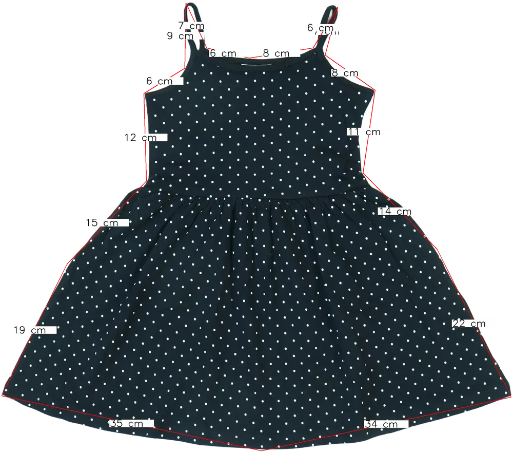 Fekete OVS Ruha EU 110 / UK 5 év / US 5 év/XS