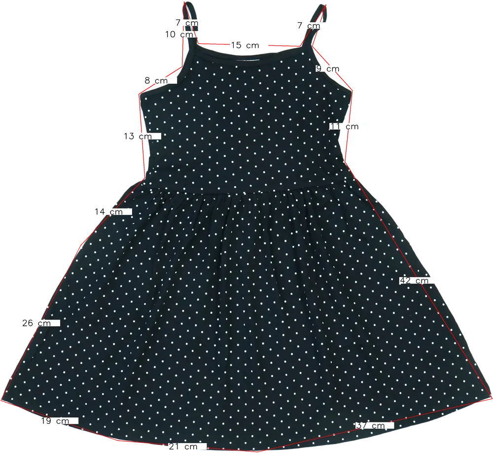 Fekete OVS Ruha EU 128 / UK 8 év / US 8 év/M