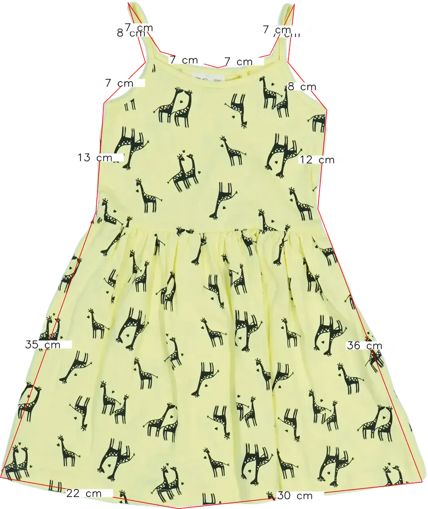 Sárga OVS Ruha EU 110 / UK 5 év / US 5 év/XS