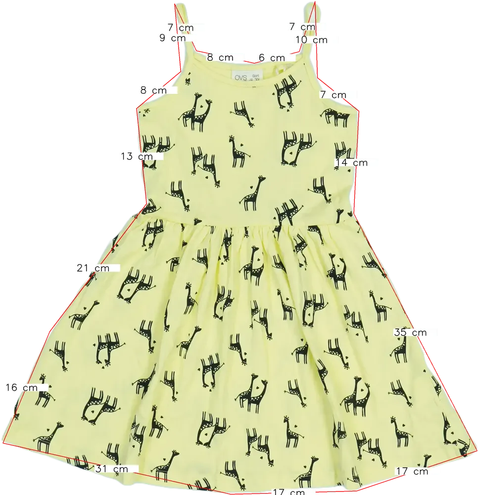 Sárga OVS Ruha EU 116 / UK 6 év / US 6 év/S