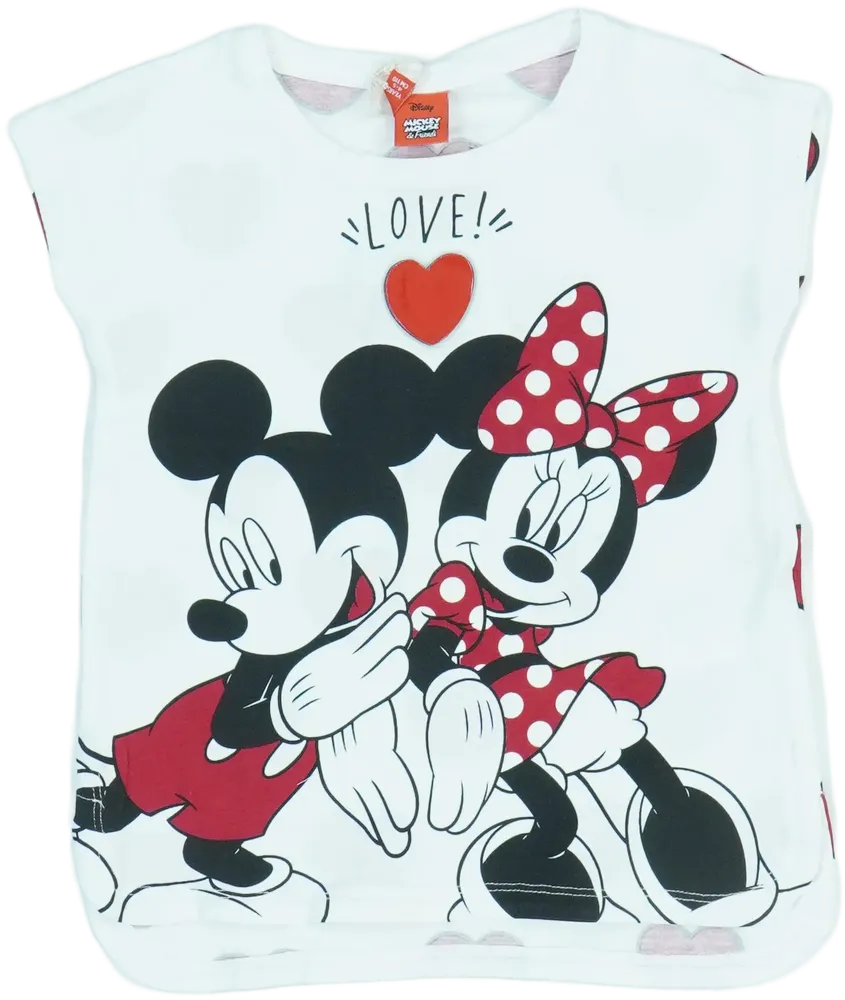 Fehér Disney Póló EU 110 / UK 5 év / US 5 év/XS