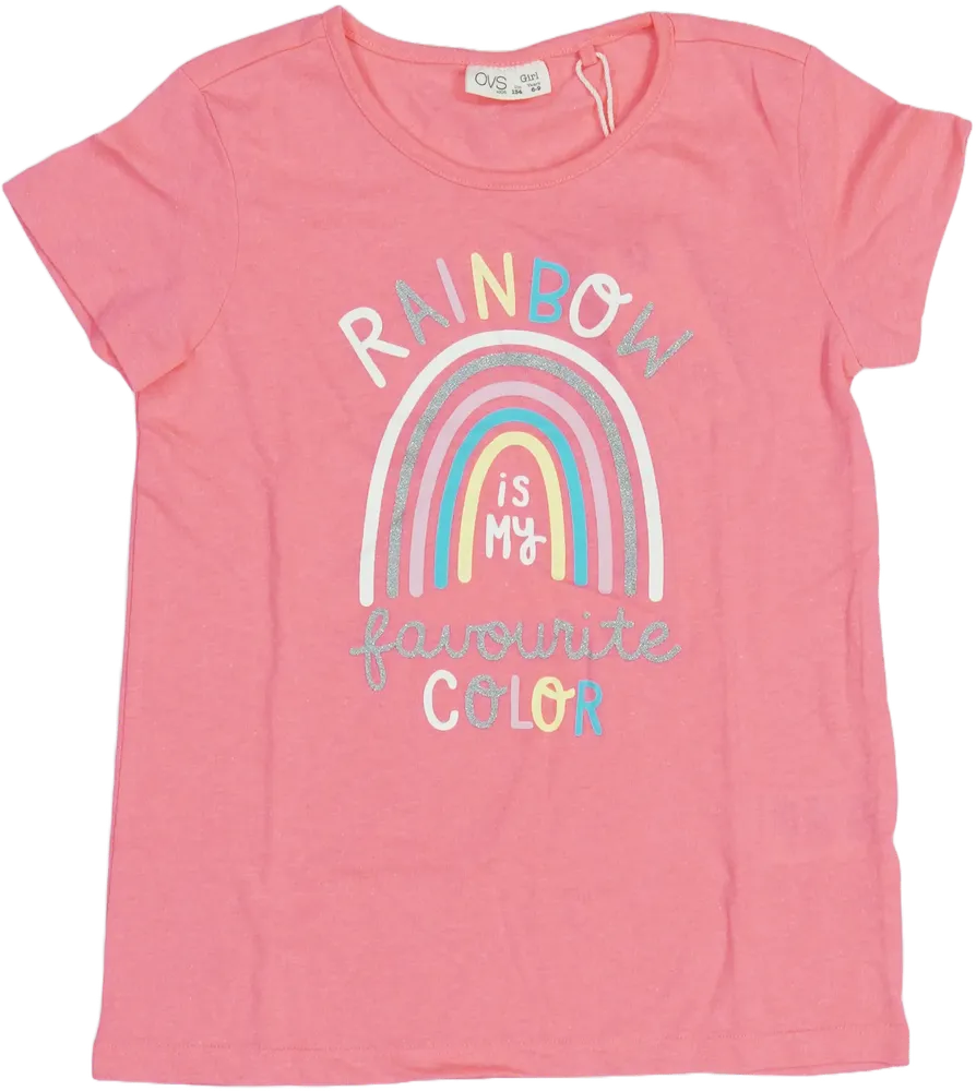 Rózsaszín OVS Póló EU 134 / UK 9 év / US 9 év/L