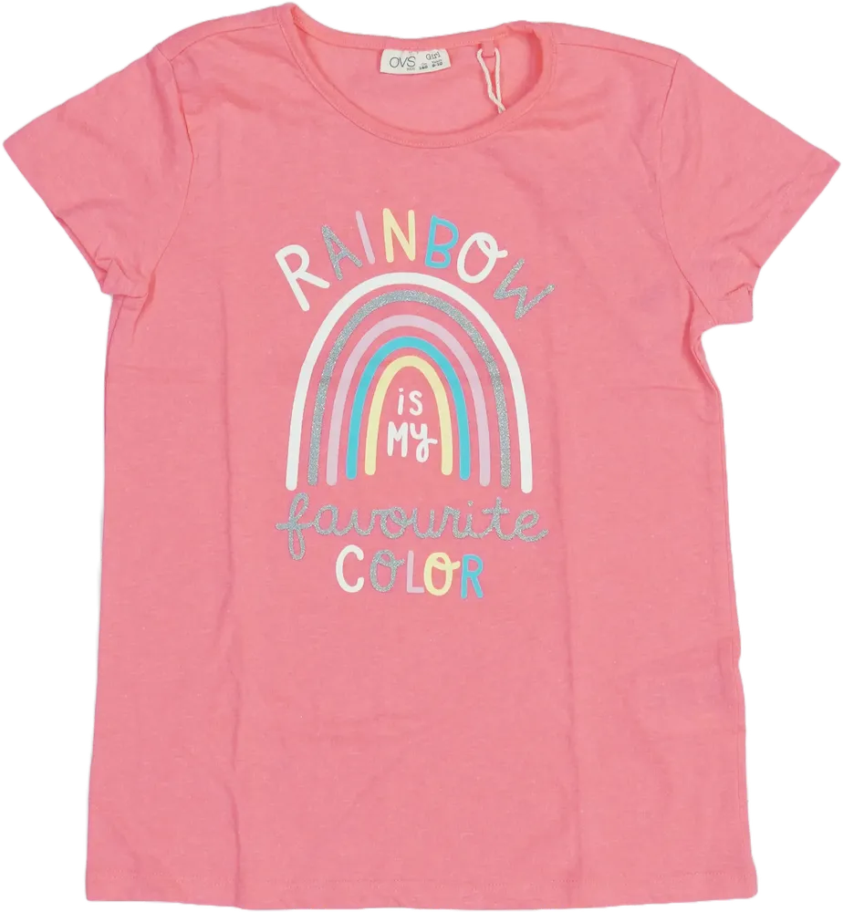 Rózsaszín OVS Póló EU 140 / UK 10 év / US 10 év/L