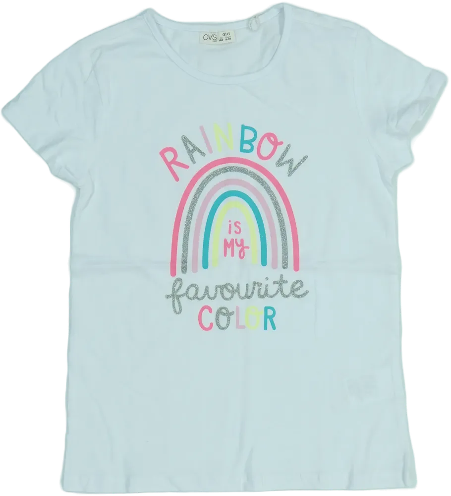 Fehér OVS Póló EU 140 / UK 10 év / US 10 év/L