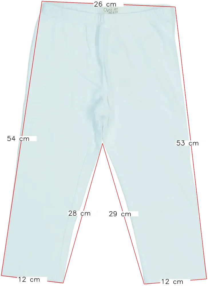 Fehér OVS Leggings EU 134 / UK 9 év / US 9 év/L