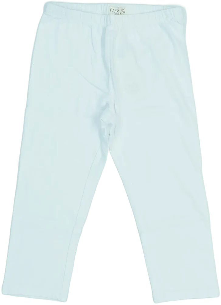 Fehér OVS Leggings EU 134 / UK 9 év / US 9 év/L