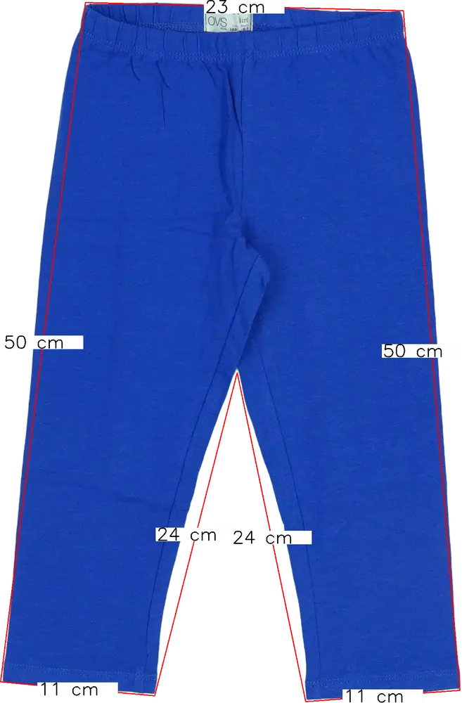 Kék OVS Leggings EU 122 / UK 7 év / US 7 év/M