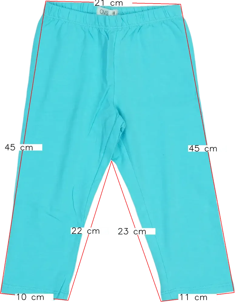 Kék OVS Leggings EU 110 / UK 5 év / US 5 év/XS